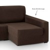 Funda de sofá chaise longue elástica Rustica