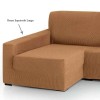 Housse de canapé d’angle extensible Rustica