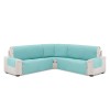 Cubre Rinconera acolchada reversible Couch Cover