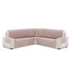 Cobre-sofá para sofá de canto acolchoada reversível Couch Cover