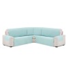 Couch Cover reversible quilted corner sofa cover