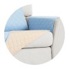 Couch Cover reversible quilted corner sofa cover