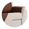 Cubre Rinconera acolchada reversible Couch Cover