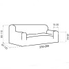 Multi-stretch Stark Sofa Cover