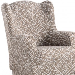 Capa Elástica Poltrona com Orelhas Grécia