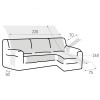 Salvasofá Chaise Longue DRY PROTECT