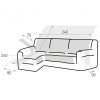 Salvasofá Chaise Longue DRY PROTECT
